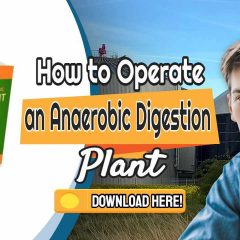 Image text: "How to operate and anaerobic digestion plant".