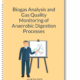 Image is a book cover for the biogas analyzers book cover.
