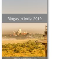 Biogas in India 2019 Image is the cover of the ebook Biogas in India 2019.