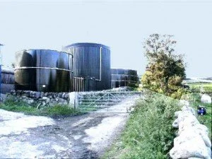 A "Greenfinch" Anaerobic Digestion On-farm facility (a small scale AD plant)