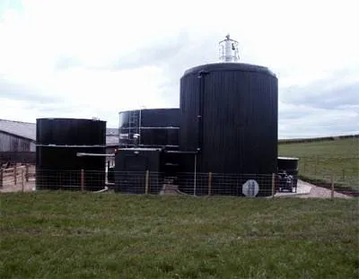Greenfinch on-farm biogas plant example of Anaerobic Digestion Plants Scotland