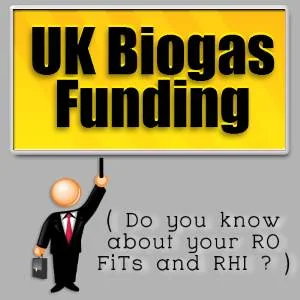 The incentive funds for UK Biogas