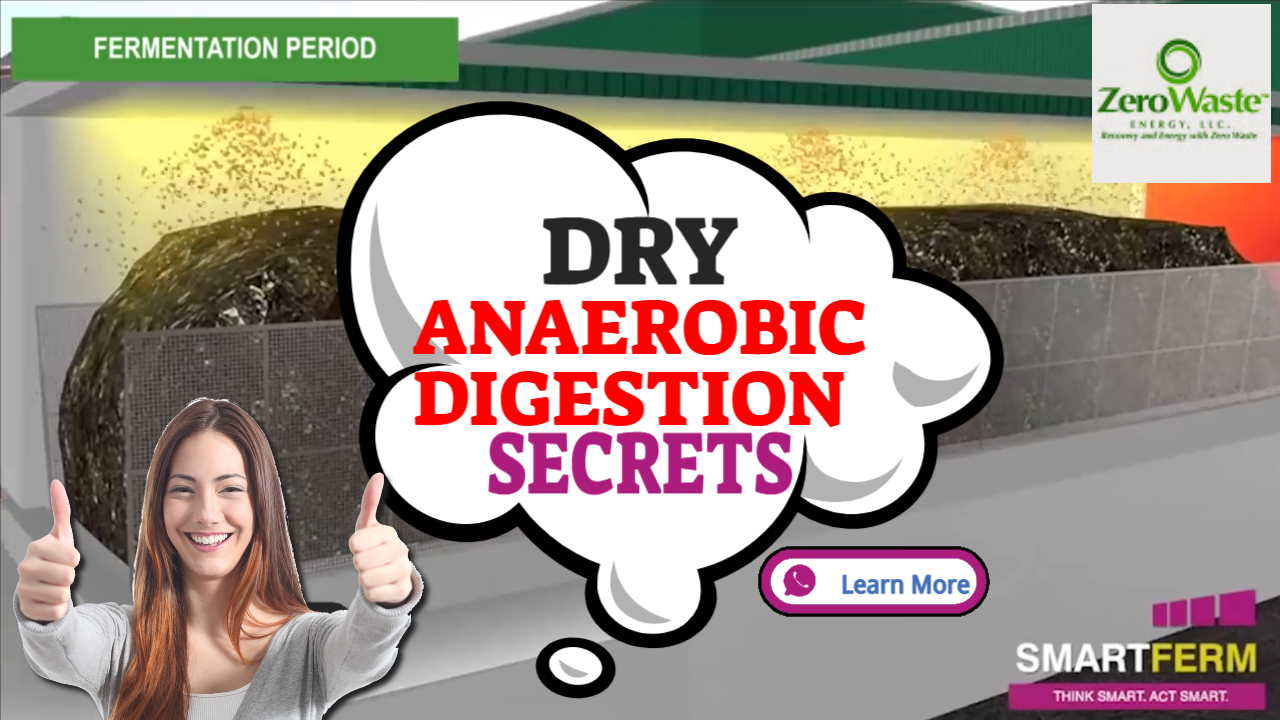 Image text: "Dry anaerobic digestion secrets".