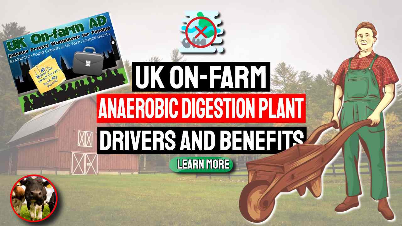 Image text: "UK On-farm Anaerobic Digestion Plant Drivers and Benefits".