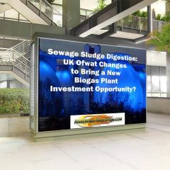 Sewage sludge digestion ofwat investment opportunity