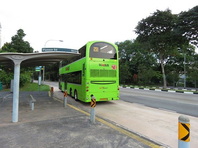 biomethane powered green bus