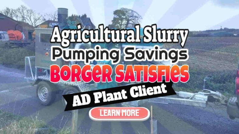 Image text: "Agricultural Slurry Pumping Savings".