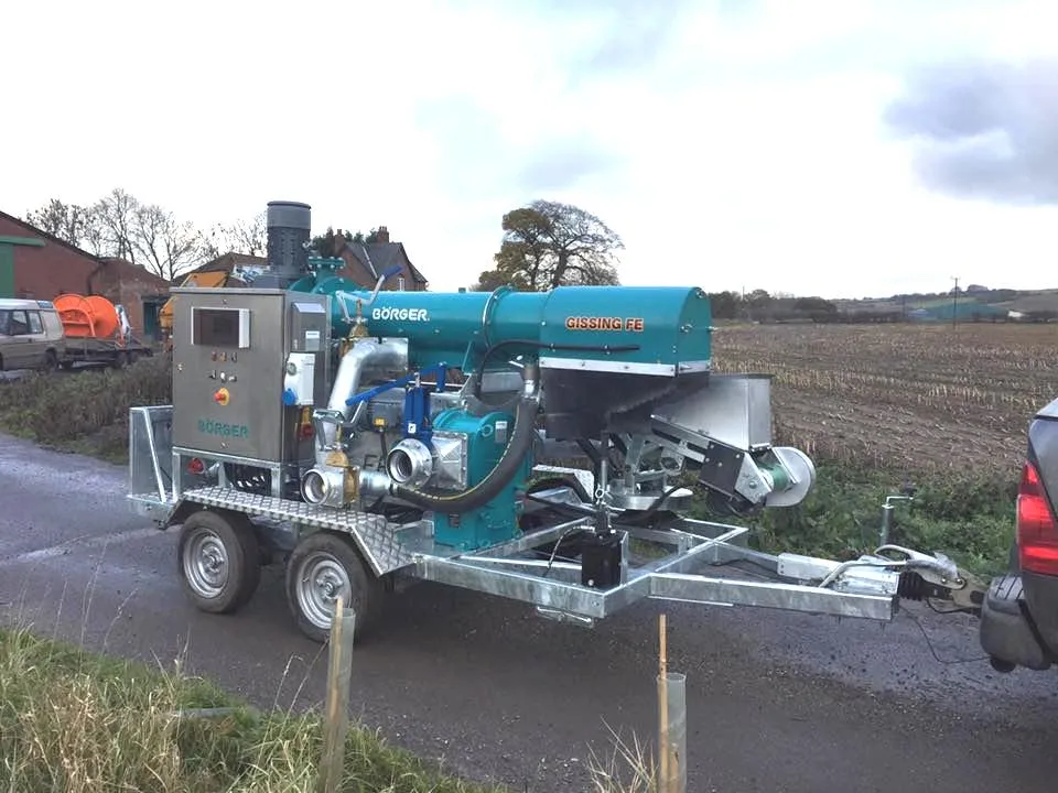 Borger slurry pumping savings