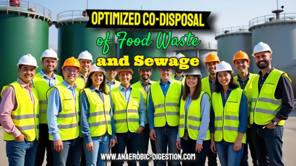 Featured image for our article about Co-disposal of Food Waste and Sewage Sludge.