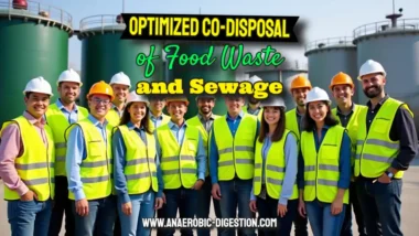 Featured image for our article about Co-disposal of Food Waste and Sewage Sludge.