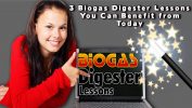 3 Biogas Digester Lessons You Can Benefit From Today Image is feature image showing 3 biogas digester lessons.