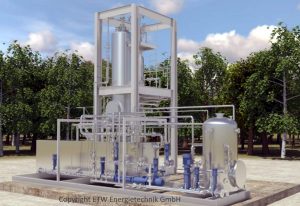 Image showing the Veolia Package Exelys which will deliver the biogas production process.