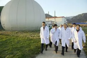 An example picture of China's biogas expertise