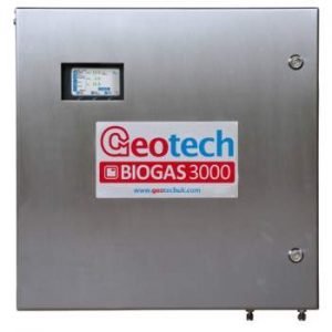 Image shows a biogas analyzer.