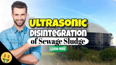 Image text: "Ultrasonic-disintegration for biogas plants".