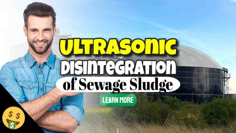 Image text: "Ultrasonic-disintegration for biogas plants".