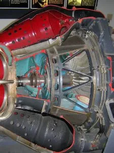 Image of a Centrifugal Gas Turbine - one of our 10 biogas uses.