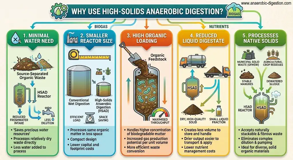 Infographic explains: Why Use High-Solids Anaerobic Digestion.