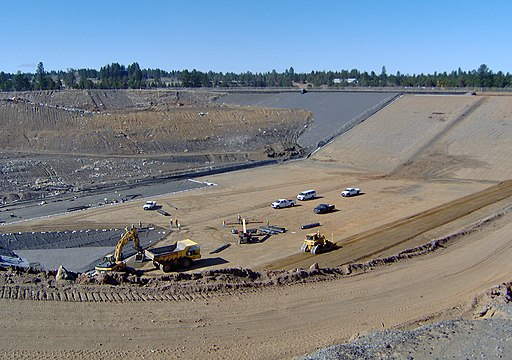 An example view of a landfill.