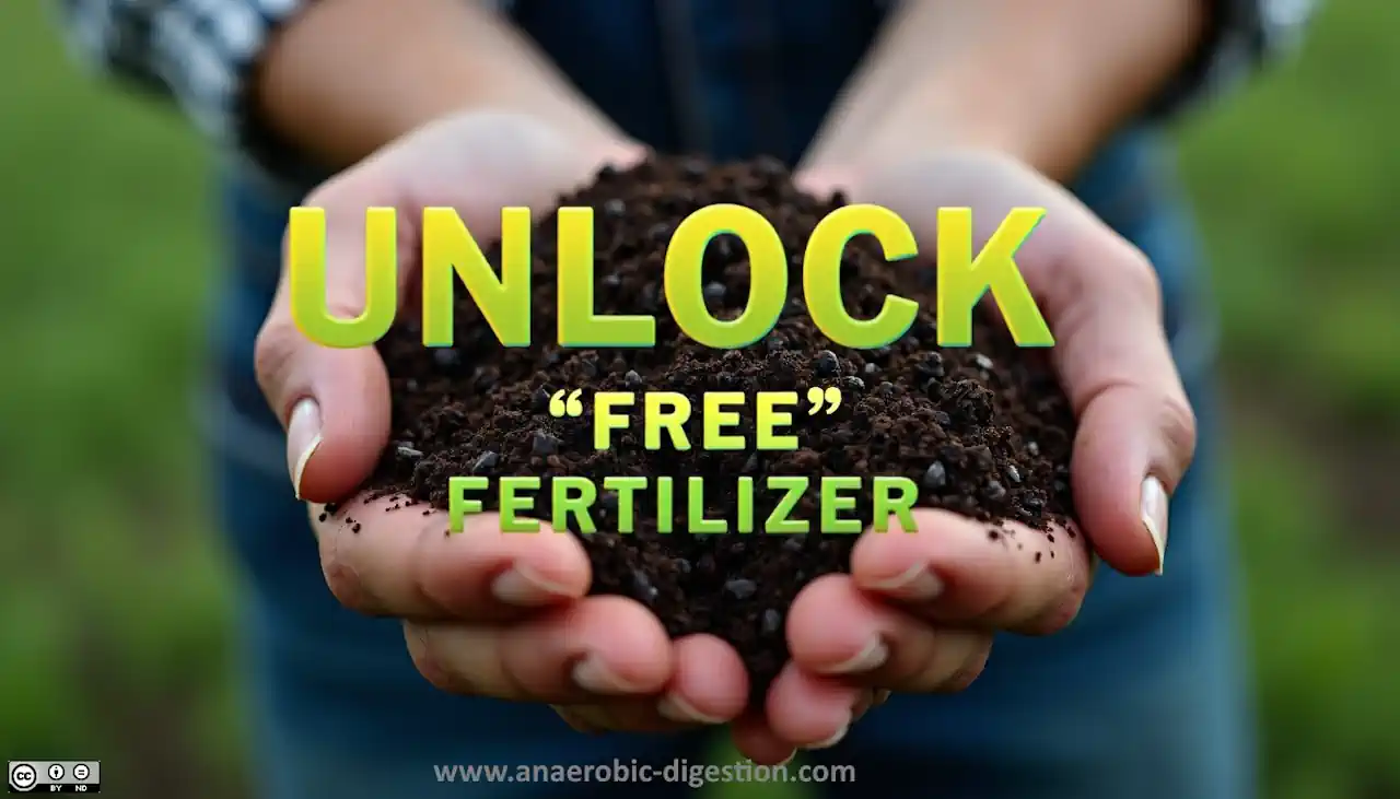 Image Text unlock free fertilizer from Anaerobic digestion Image Text unlock free fertilizer from Anaerobic digestion