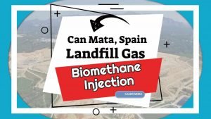 Featuresd image text: " Can Mata Spain, Biomethane injection project