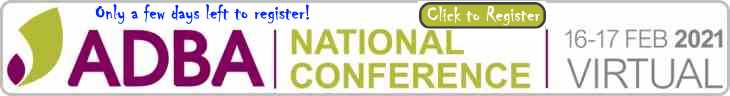 ADBA Annual Conference 2021 Banner