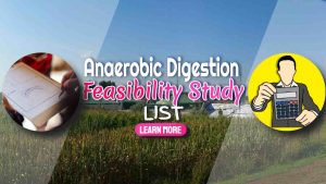 Image text: "Anareobic Digestion Feasibility Study List".