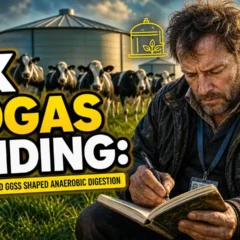 Featured image for the article: UK Biogas Funding How RO FITs RHI and GGSS Shaped Anaerobic Digestion. Has this text.