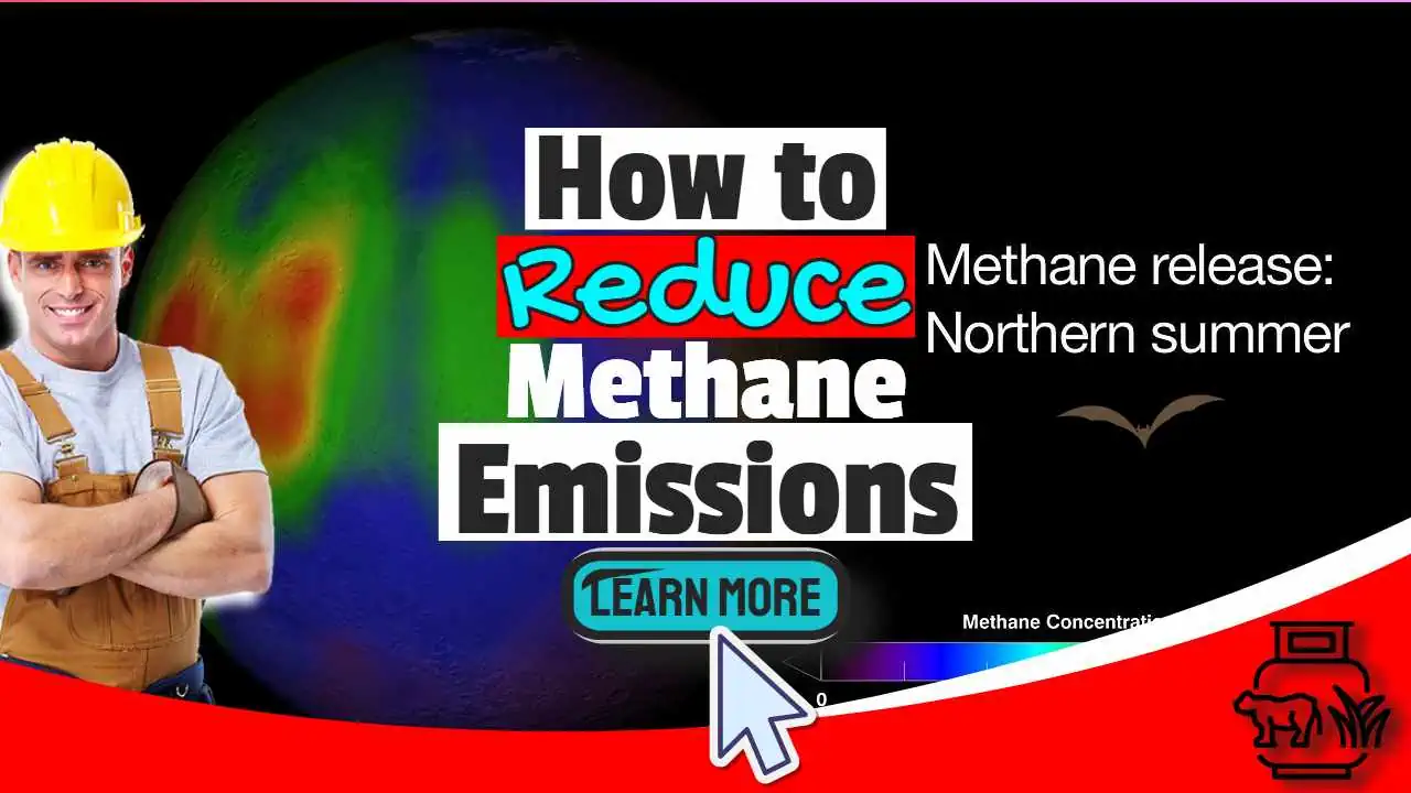 Image text: "How to reduce methane emissions".