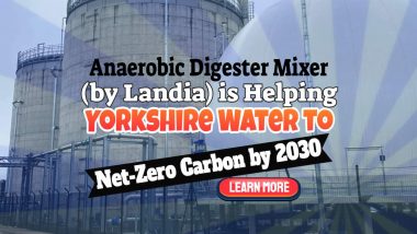 Anaerobic digester mixer by Landia Helping YW