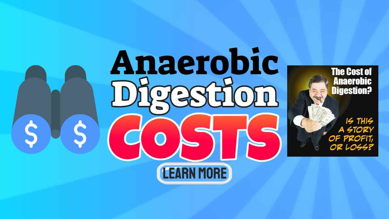 Featured image with text: "Anaerobic digestion costs".