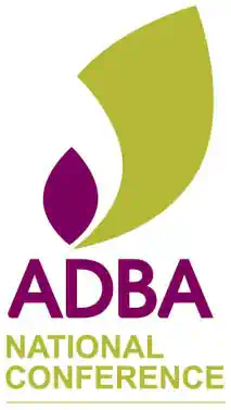 ADBA's vertical conference logo