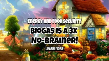 UK Food and energy security - Biogas is a no-brainer solution