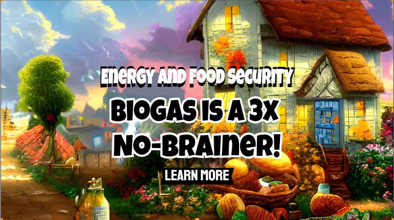 UK Energy and Food Security - Biogas is a no-brainer solution