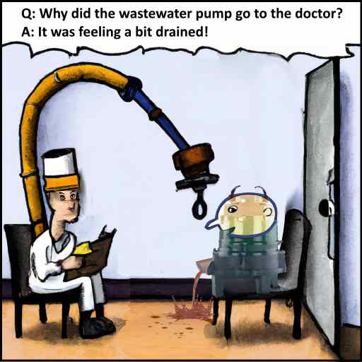 Cartoon humour: The Pump that went to the doctor!