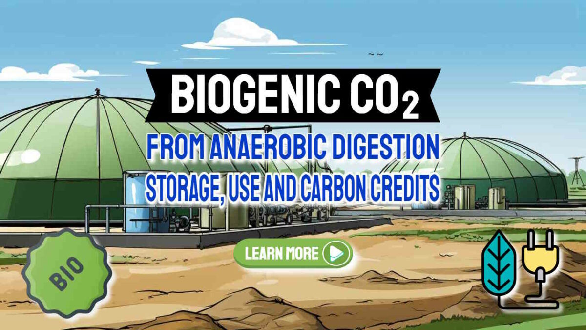 Biogenic CO2 from Anaerobic Digestion – CCS, Use & Credits