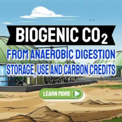 Image with text: "Biogenic CO2 from Anaerobic Digestion".