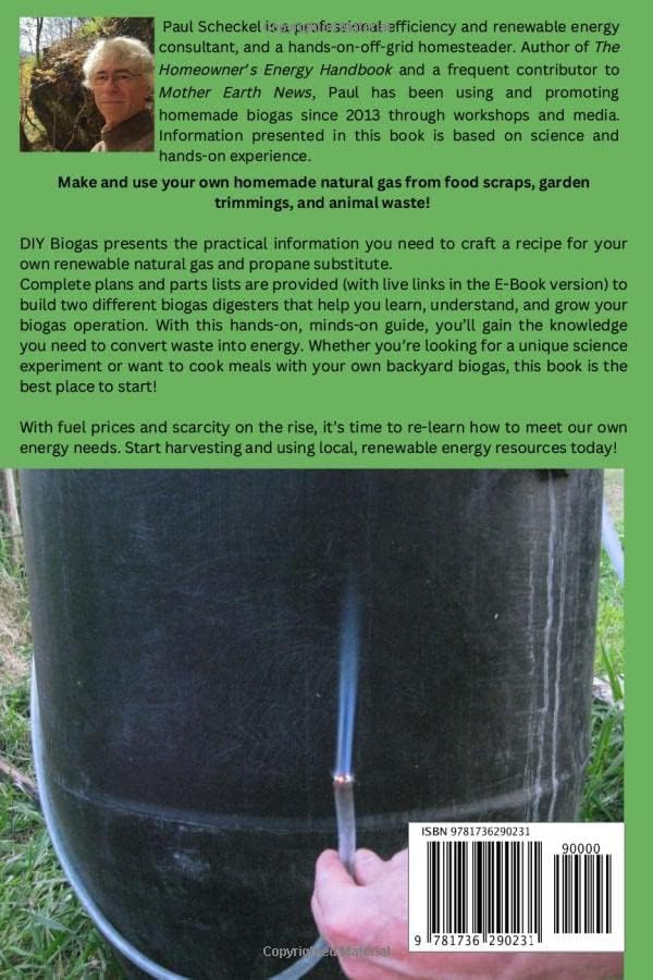 DIY Biogas: Make and Use Your Own Renewable Natural Gas