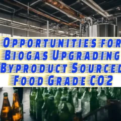 Image with text: "Biowaste Sourced Food Grade CO2."