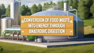 Food waste to energy article image..