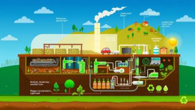 Dry anaerobic digestion