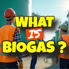 Image with text: "What is biogas?" - Featured image.