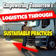 Featured image for the Article: "Empowering Tomorrow's Logistics Through Sustainable Practices".