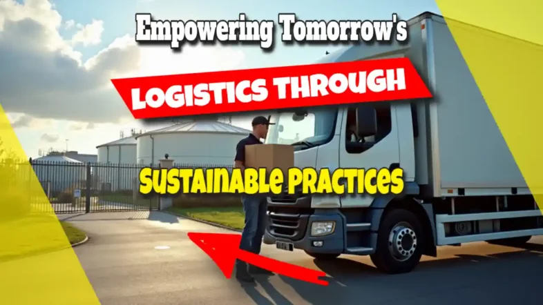 Featured image for the Article: "Empowering Tomorrow's Logistics Through Sustainable Practices".