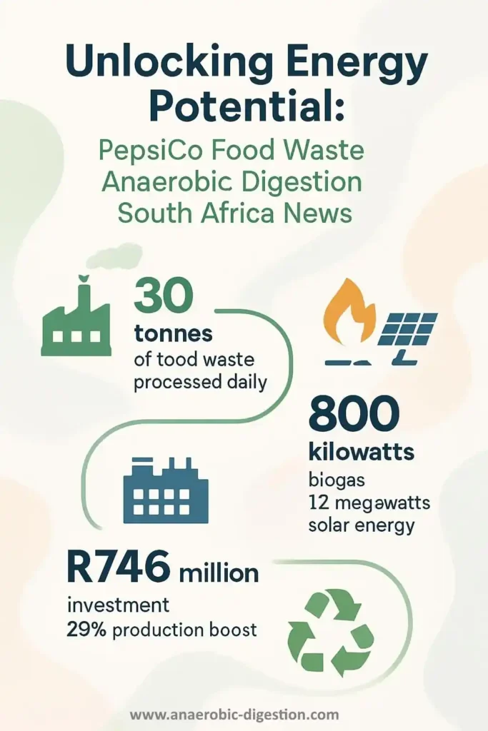 infographic unlocking energy-potential Pepsico food waste anaerobic digestion south africa news.