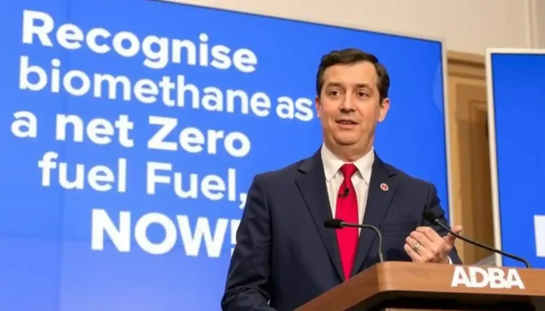 Recognise biomethane now! UK ADBA net zero article featured image.