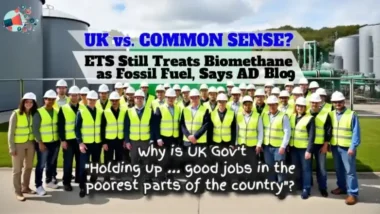 Biomethane treated like fossil fuel by UK Government - featured image.