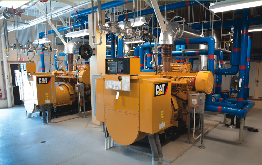 A CAT Digester Heat Exchanger.