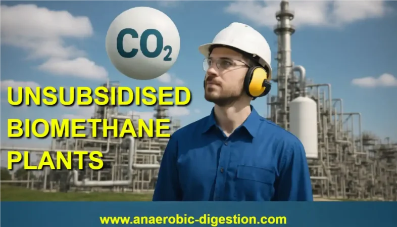 Featured image with text Unsubsidised Biomethane Plants