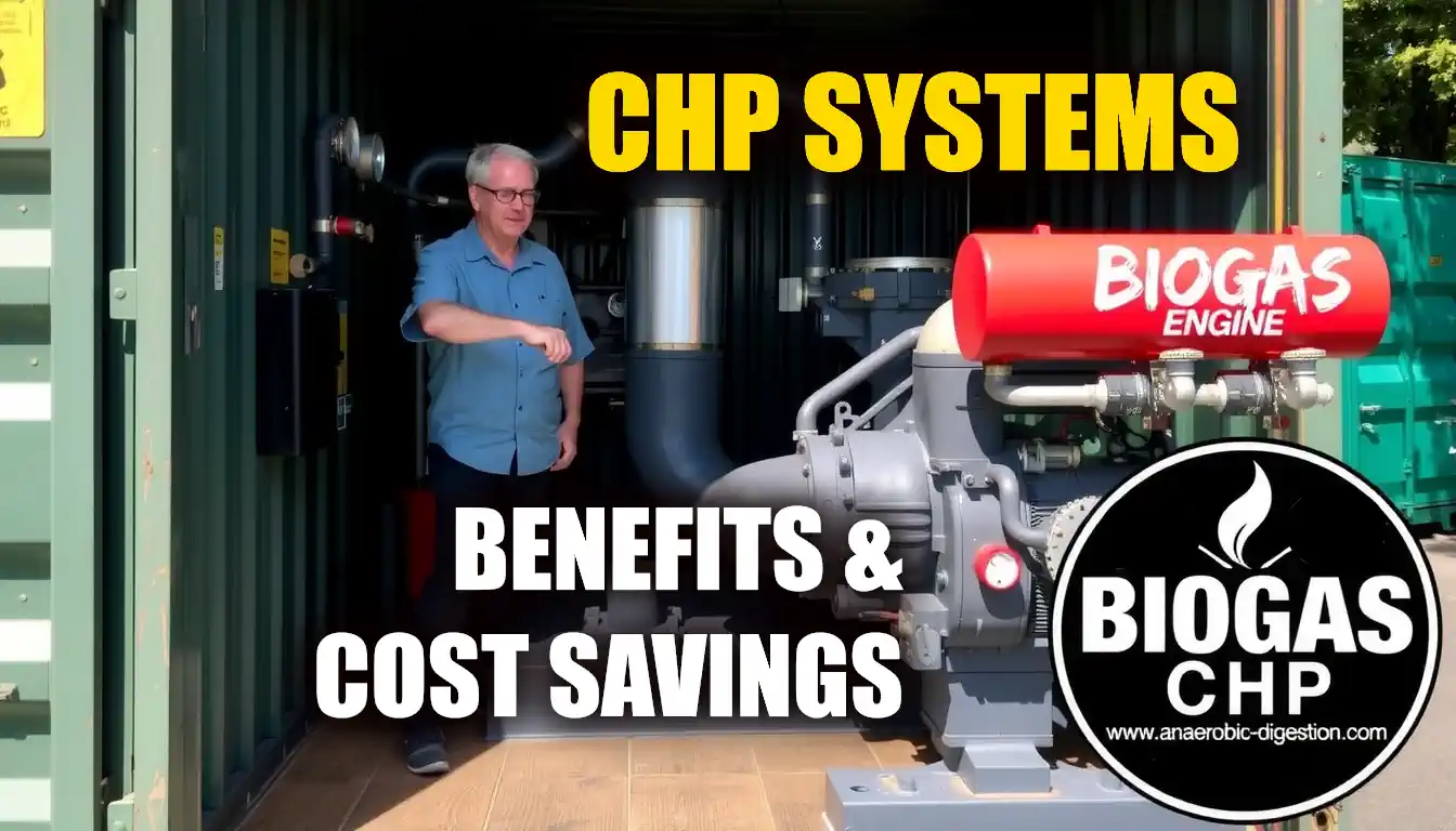 Image with text - CHP Systems Benefits, Cost Savings